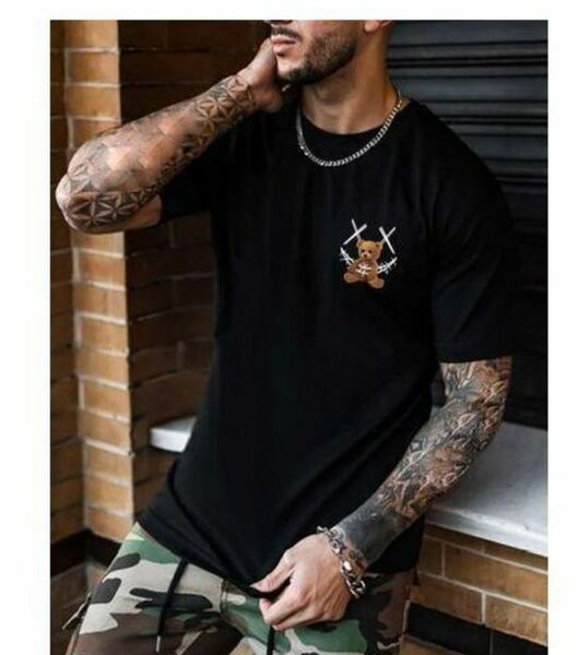 T-shirt homme avec ours