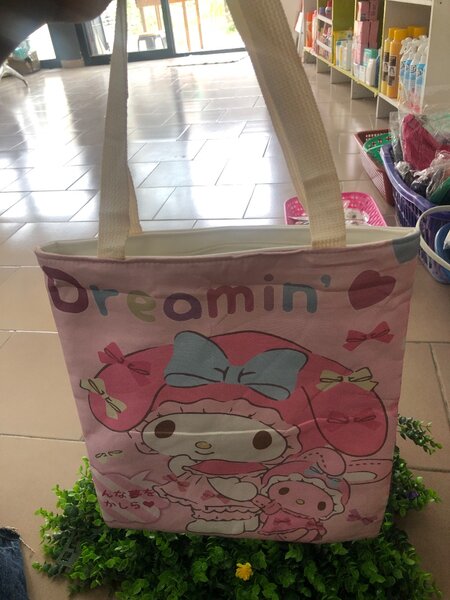 Sac fourre-tout kawaii coloré