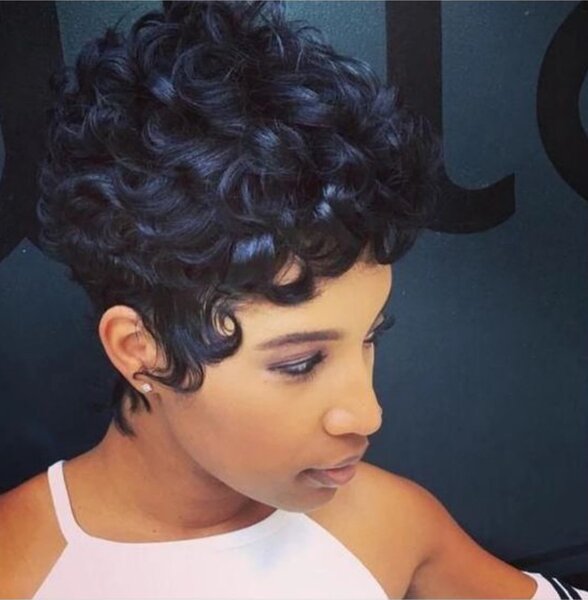 Women's Fluffy Curly Wig