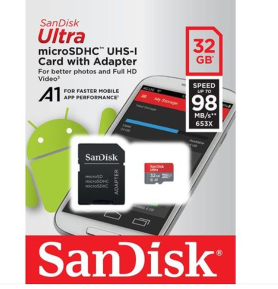  Sandisk Carte memoire 32GB