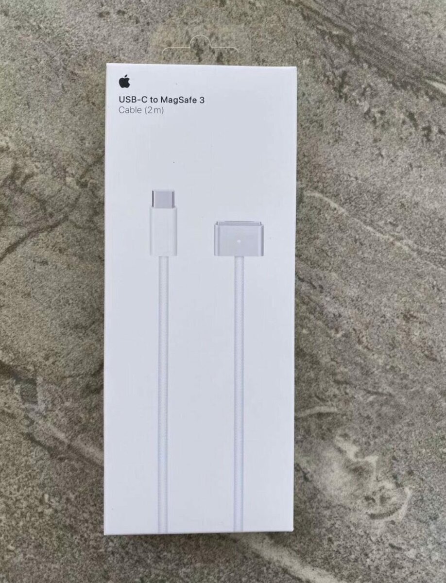 Câble Macbook MagSafe 3 -Blanc
