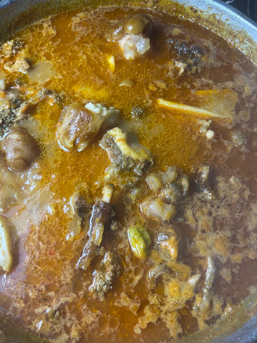 Pepesoupe de bœuf