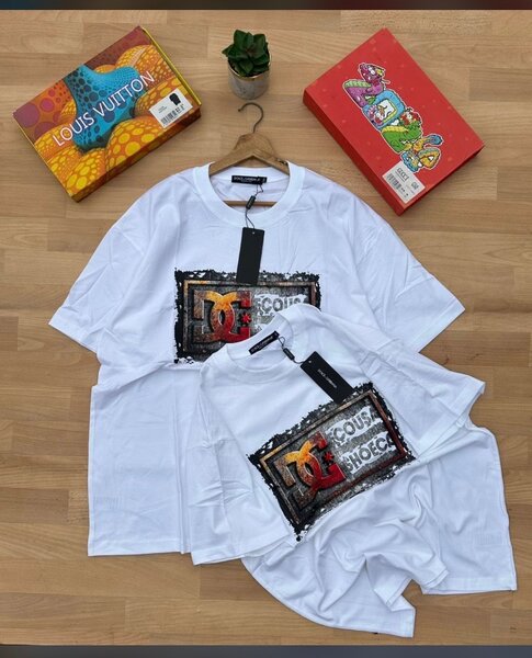 T-shirt Blanc Oversize