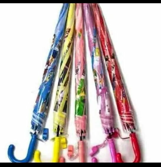 Parapluies colorés pour enfants