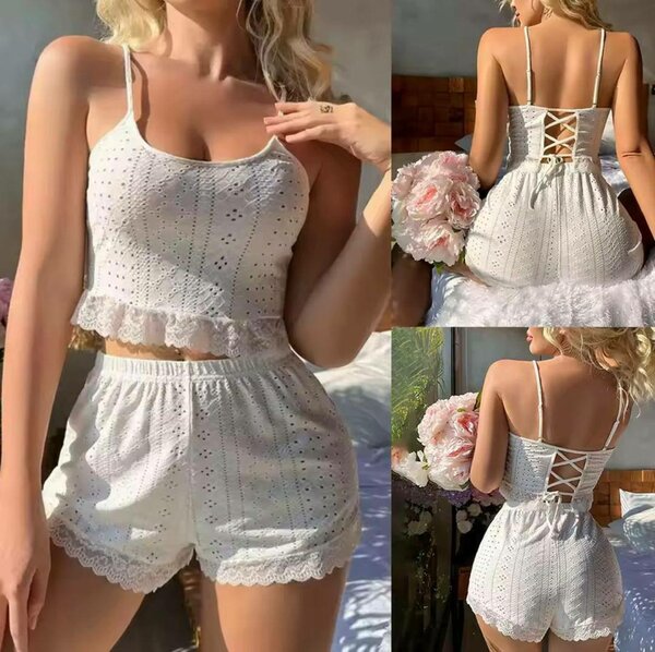 Ensemble été dentelle femme