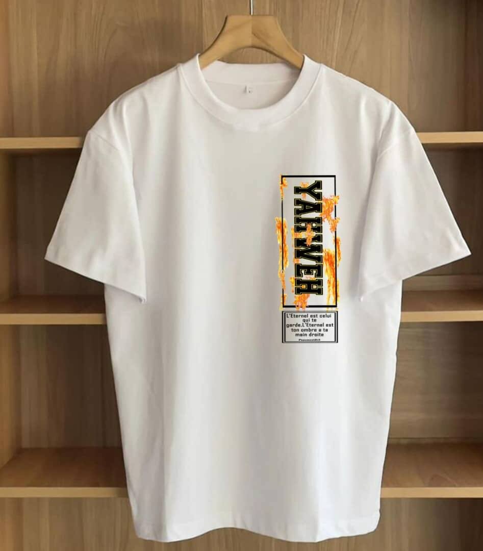 T-shirt imprimé unisexe