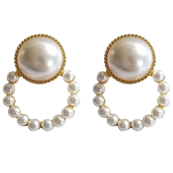 Boucle d'oreille petit perle