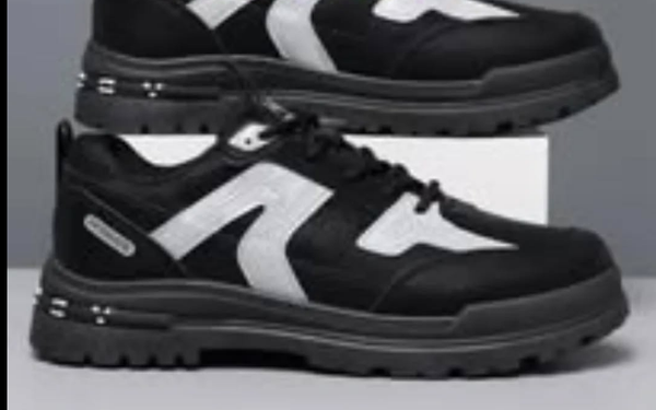 two-tone sneakers