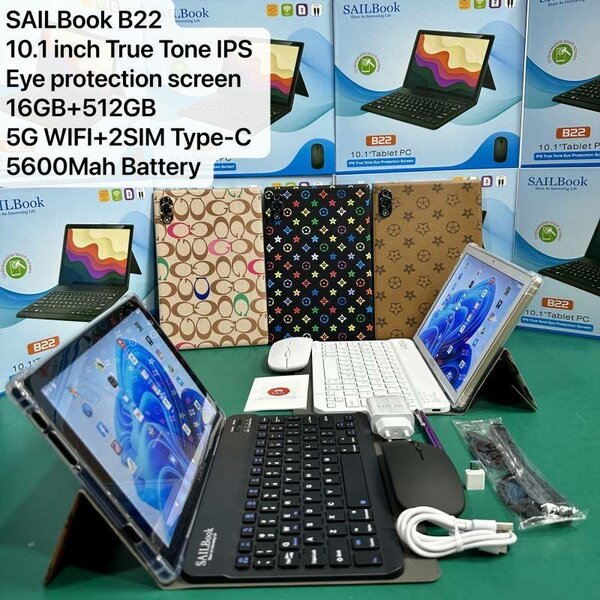 10 inch kids laptop sail book B22