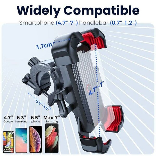 Support De Téléphone Universel Pour Vélo Et Moto