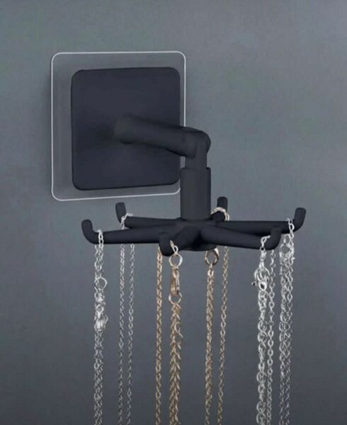 Adhesive wall hook