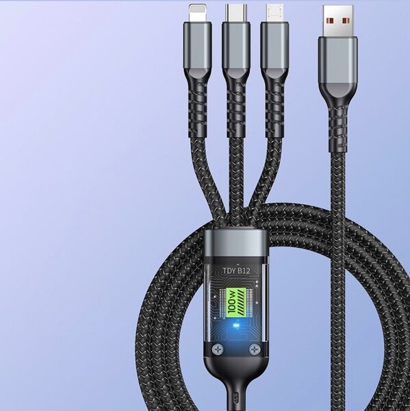 Câble de Charge 3 en 1 120W