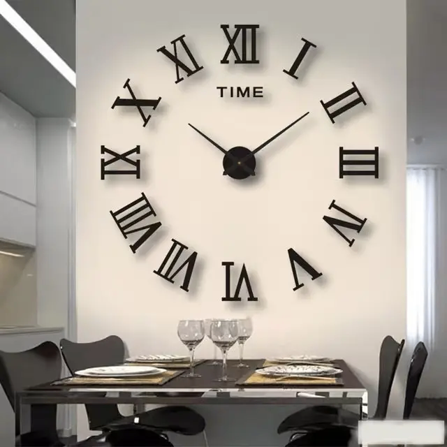 Origional 3d Wall clock largest size not sticker type