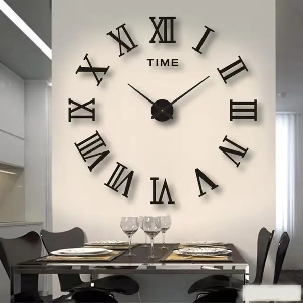 Origional 3d Wall clock largest size not sticker type