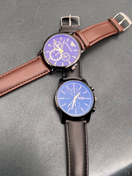 Men watch