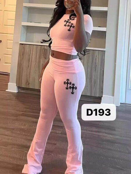 Ensemble de sport femme rose