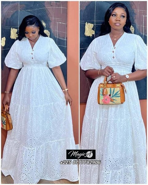 Robe en dentelle