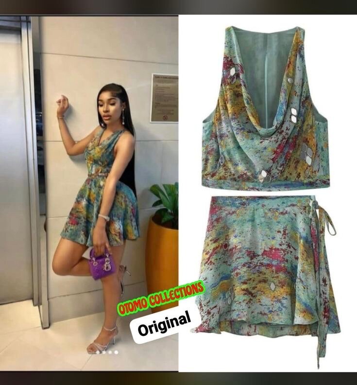 Skirt and top