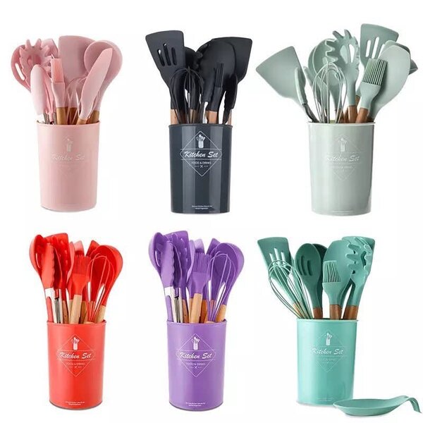 Ensemble de cuisine en silicone