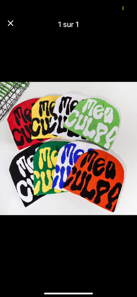 Bonnets colorés unisexes