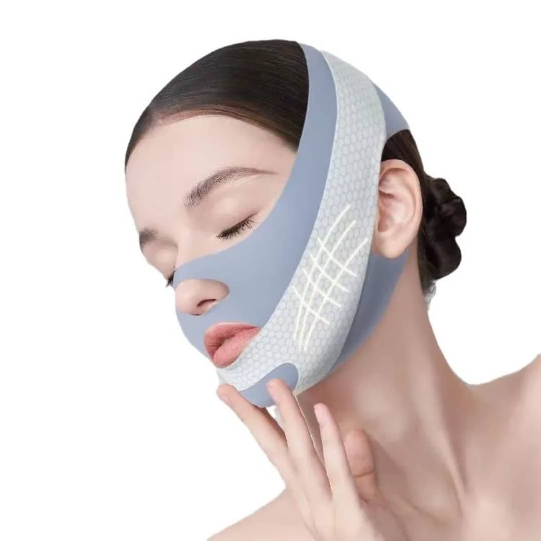 Bande élastique amincissante visage