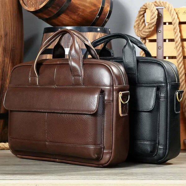 Sac en cuir véritable