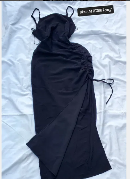 black dress