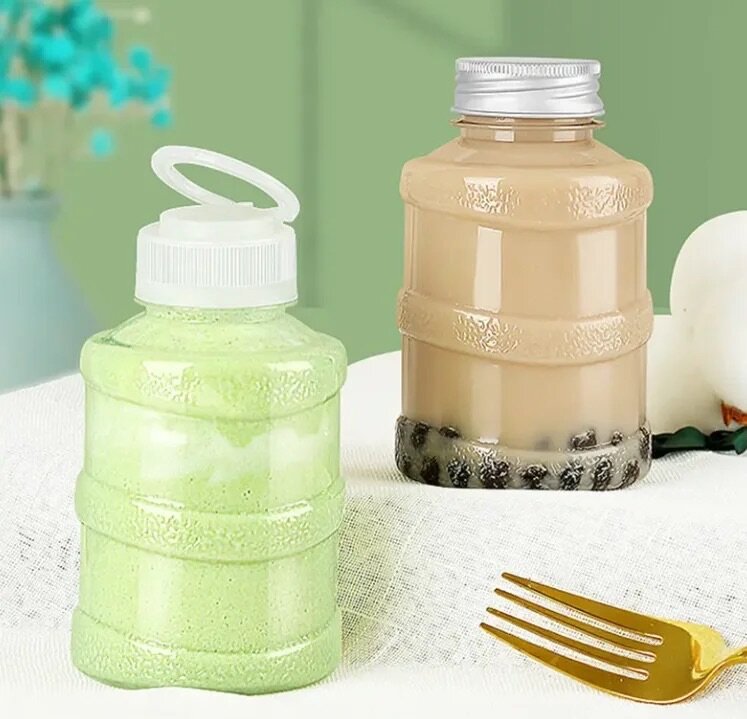 Juice bottles
