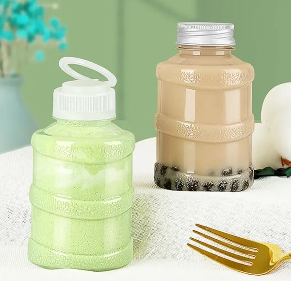 Juice bottles