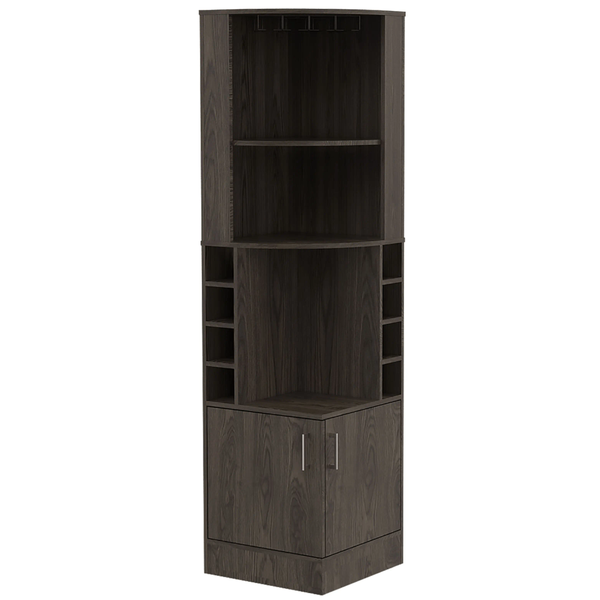 Étagère d'angle en bois moderne