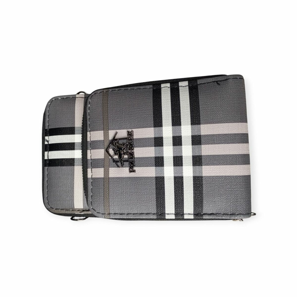 Sac bandoulière noir blanc