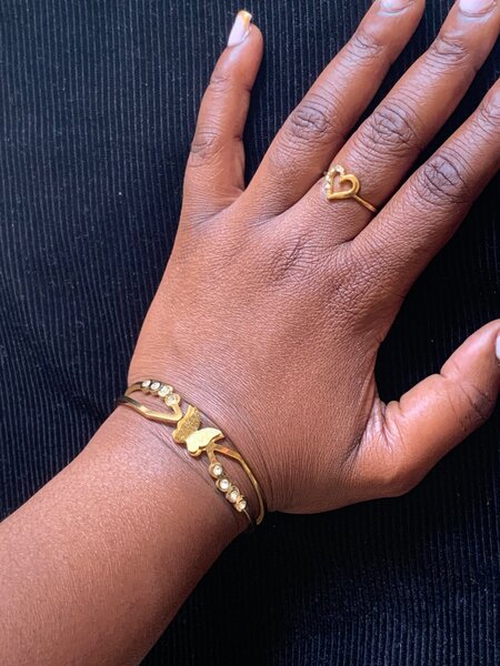 Bracelets and rings