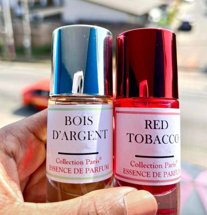 Essence de Parfum Bois d'Argent et Red Tobacco