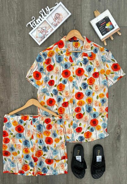 Tenue estivale fleurie