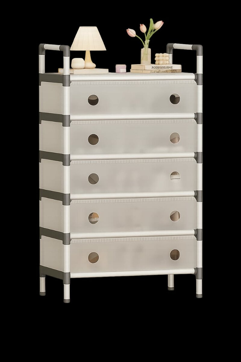 Commode en plastique moderne