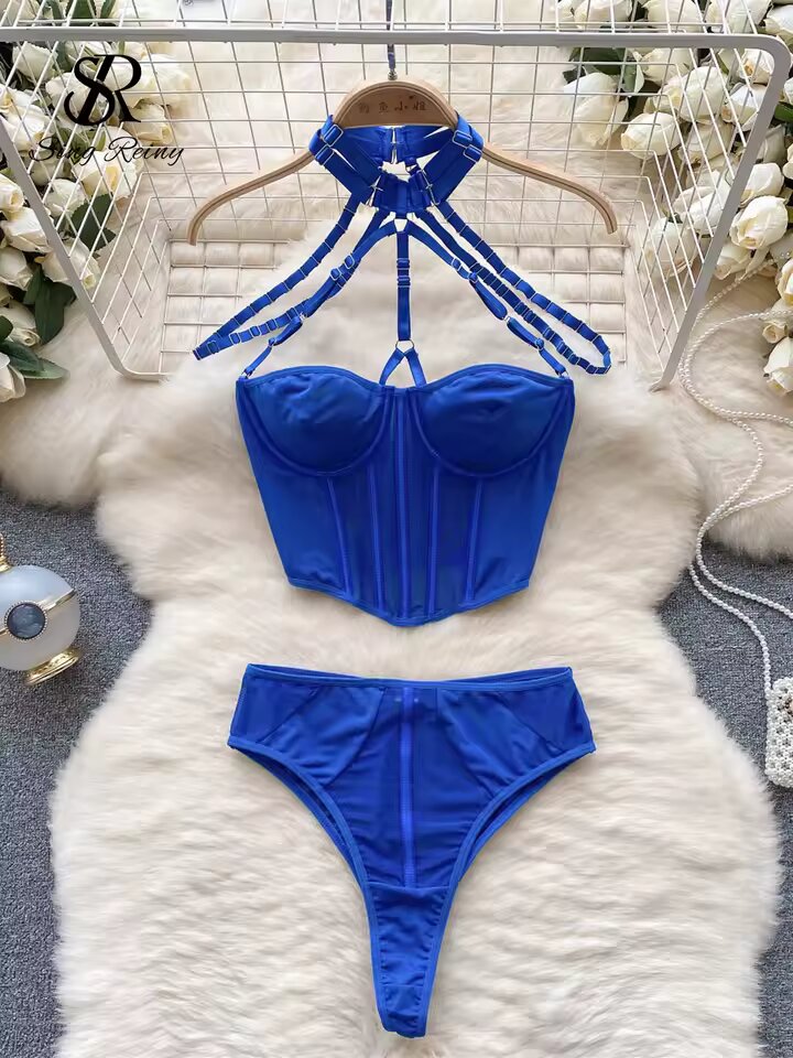 Ensemble lingerie bustier