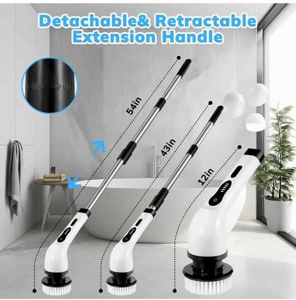 Brosse électrique multifonctio