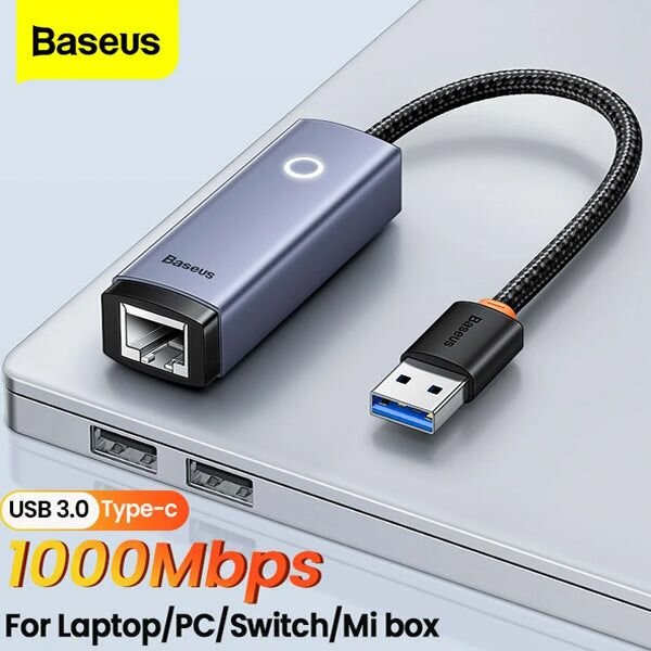 Adaptateur USB à Ethernet 1000Mbps