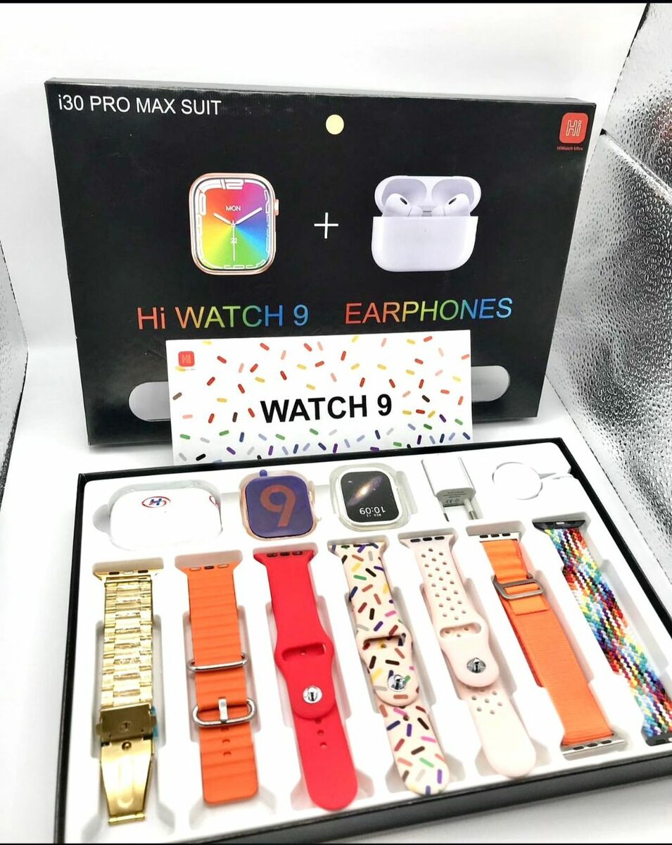 Smartwatch I30 Pro Max Suit - Gold