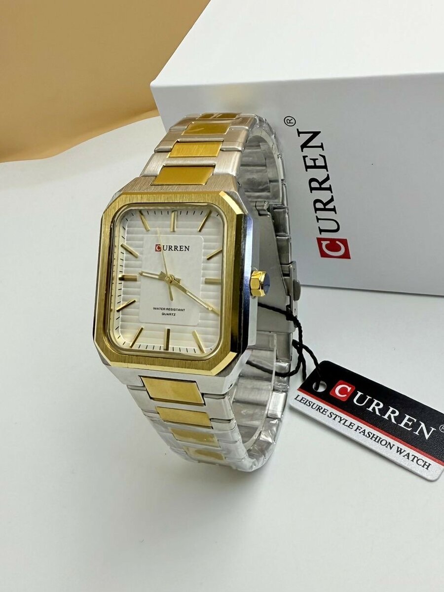 Montre Homme Bicolore Élégante
