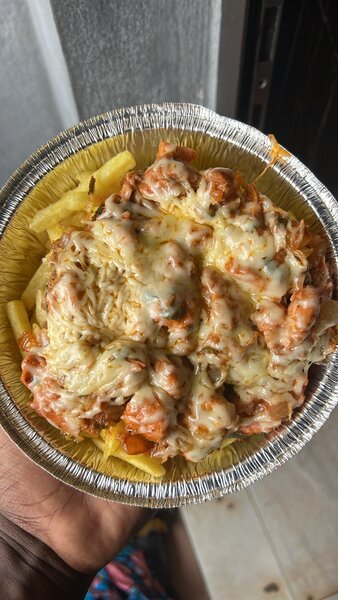 Fritte crevettes fromage