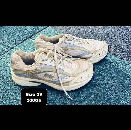 beige sneakers