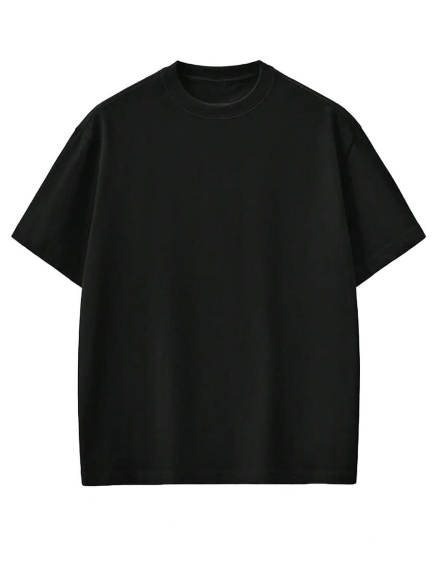 T-shirt noire unisexe
