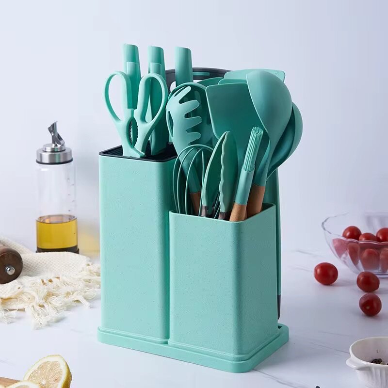Ensemble d'ustensiles de cuisine élégants