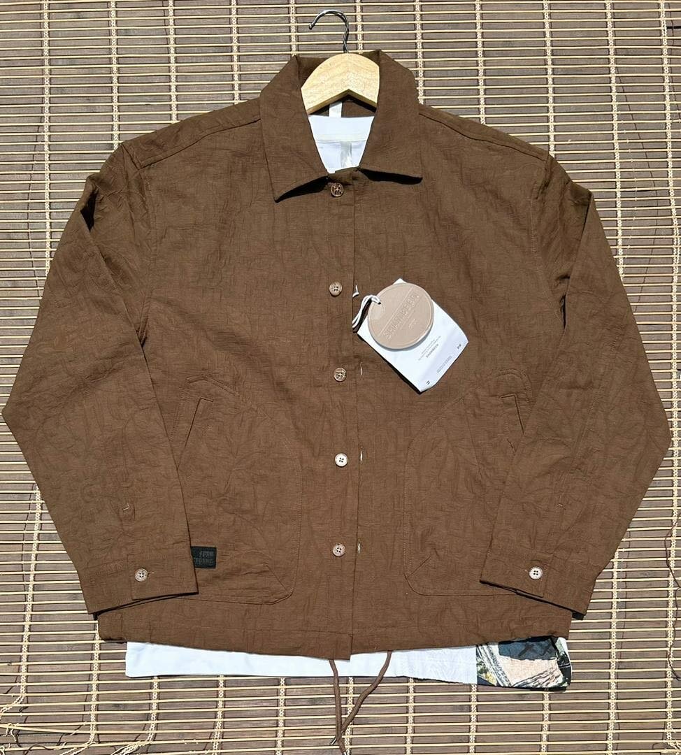Veste légère marron homme