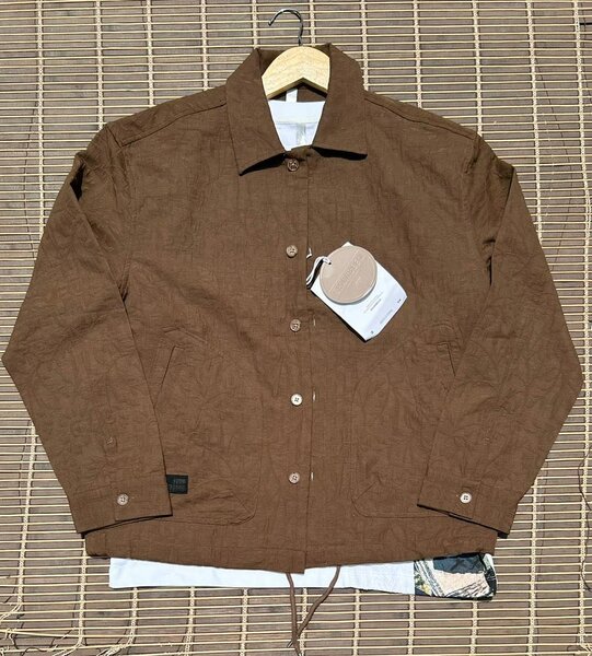 Veste légère marron homme