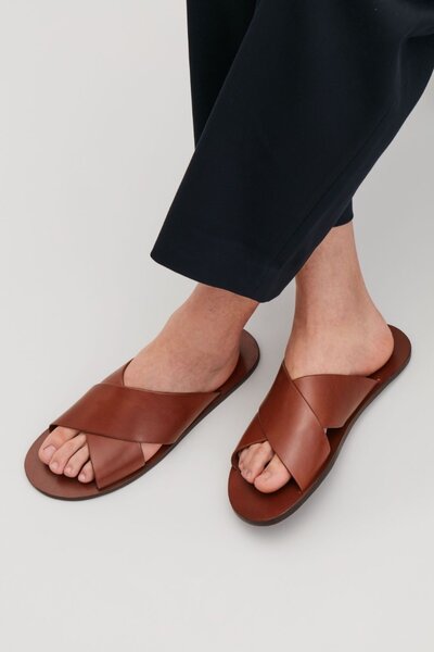 Sandales en cuir élégantes
