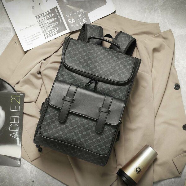 Solid leather backpacks