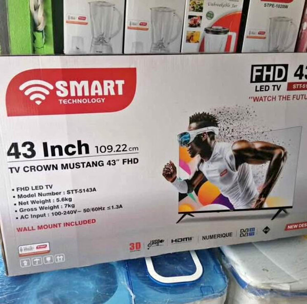 Téléviseur LED Smart 43" FHD