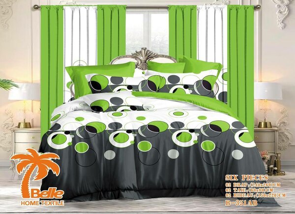 2 draps de 3 places